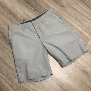 Columbia Men's Washed Out Shorts Size 34 Cotton AM4471 Light Blue Grey